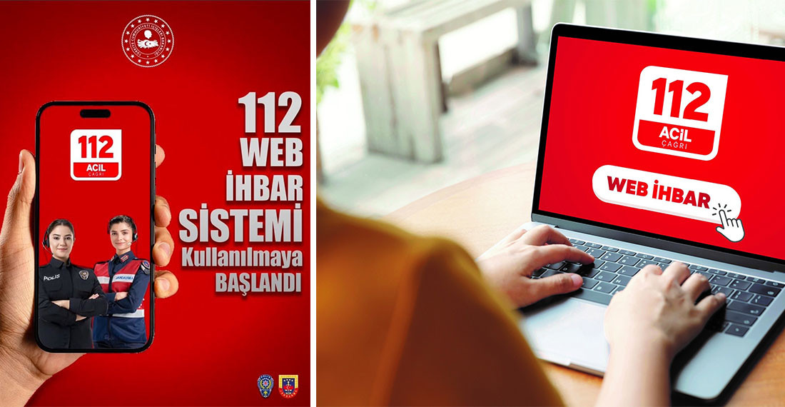 112 Web İhbar Sistemi: İnternet Üzerinden İhbar Dönemi Başlıyor