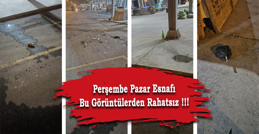 Akşehir Perşembe Pazarı Esnafı Bu Görüntülerden Şikayetçi