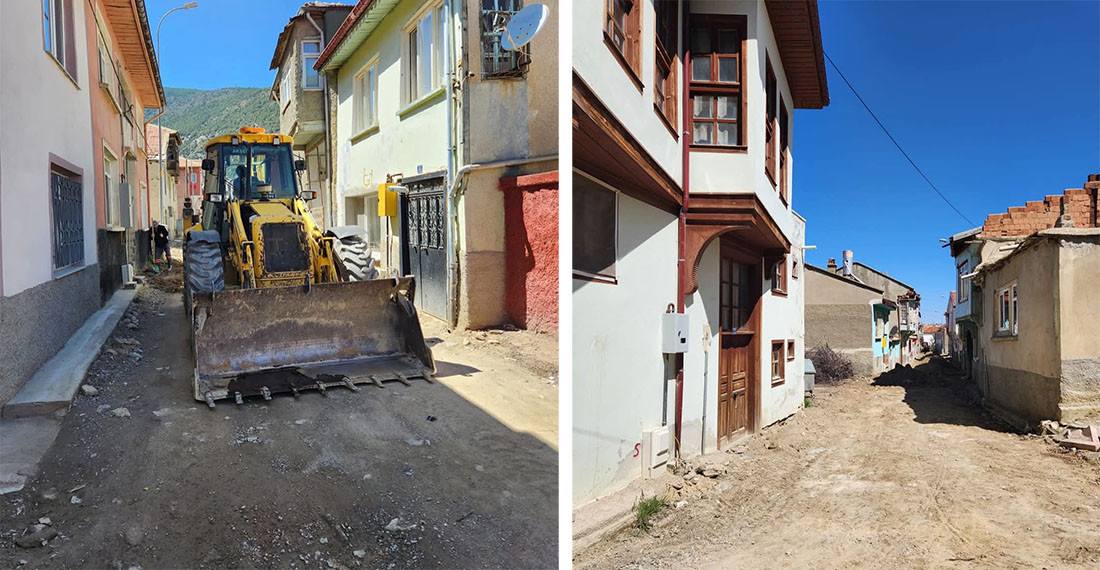 Akşehir Şirin Irmak Sokağı Yenileme Projesi Başladı