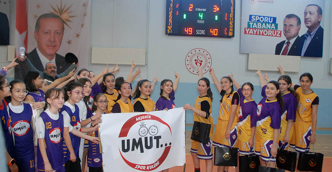 Akşehir Umut Spor Basketbol Takımı Şampiyon Oldu