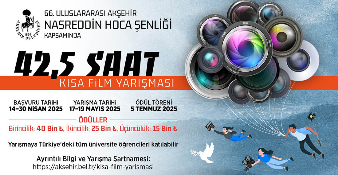 Akşehir'de 42,5 Saatlik Sinema Maratonu Başlıyor!