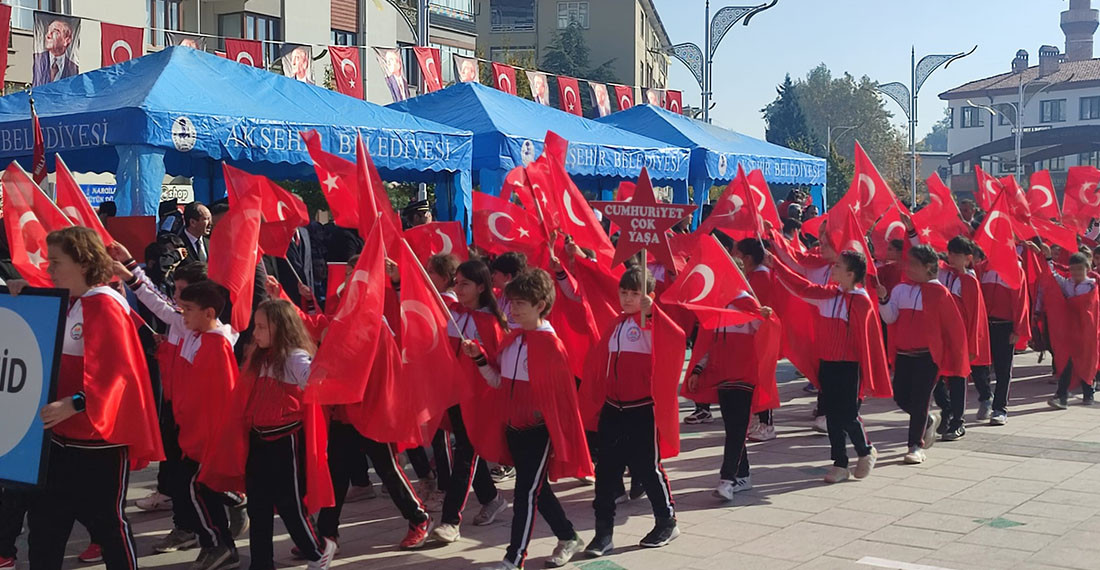 Akşehir’de Cumhuriyet Bayramı Coşkusu 