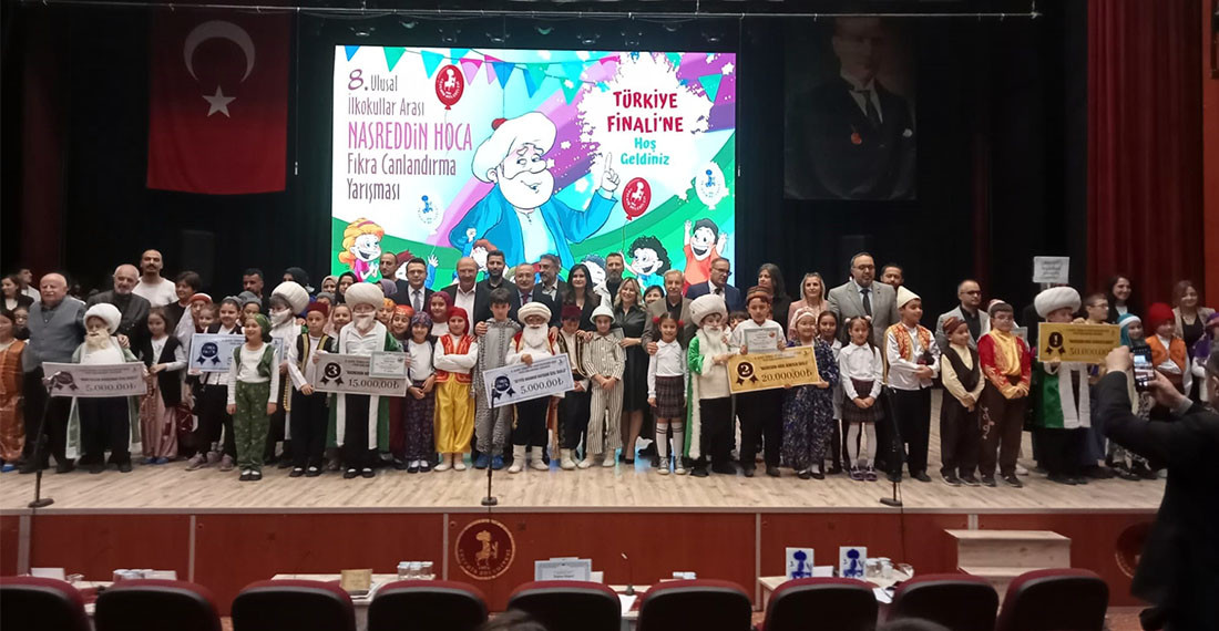 Fıkra Canlandırma Yarışmasında Minikler Birincilik İçin Ter Döktü