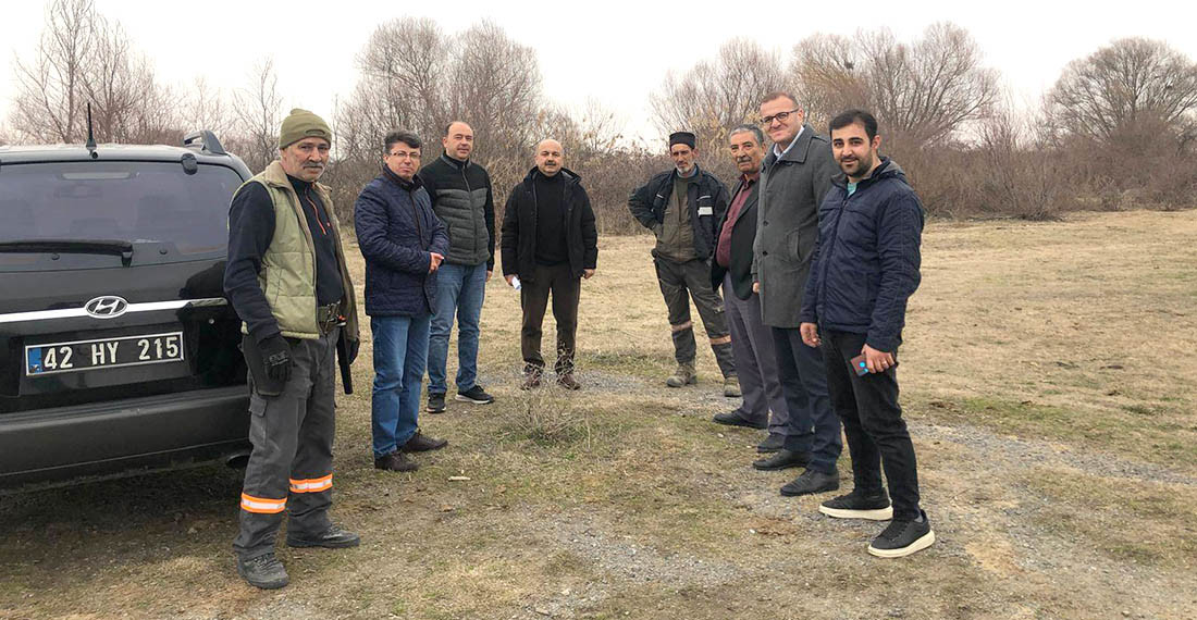 Gölçayır’daki Mera Alanlarında İnceleme