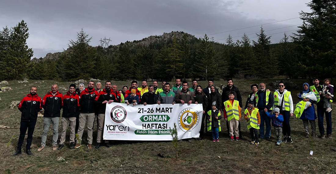 Yaren Arama Kurtarma’dan Orman Haftasında Anlamlı Etkinlik